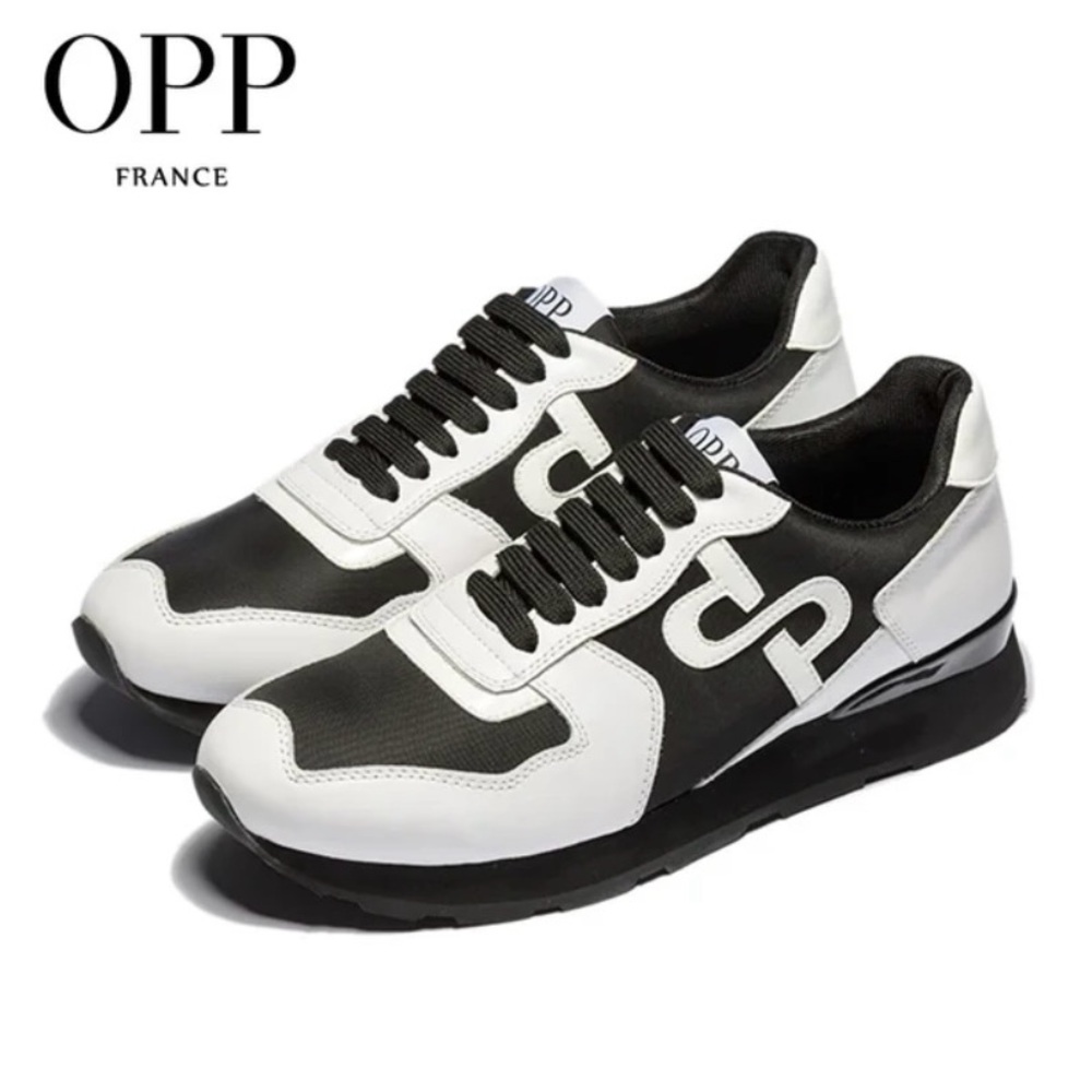 New with box Size US 6.5 OPP Men's New Style Shoes Lace-up Flats Fashion Shoes